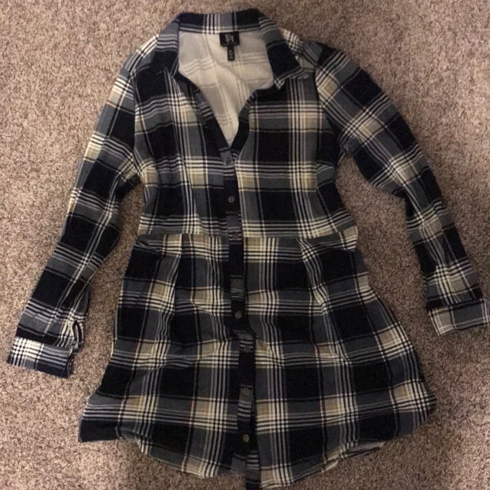 Flannel dress